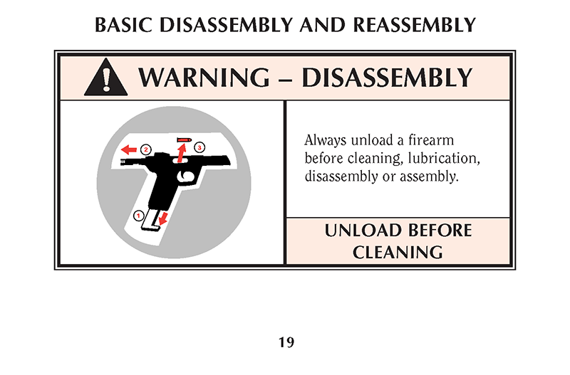 Ruger Mk II manual, page 18